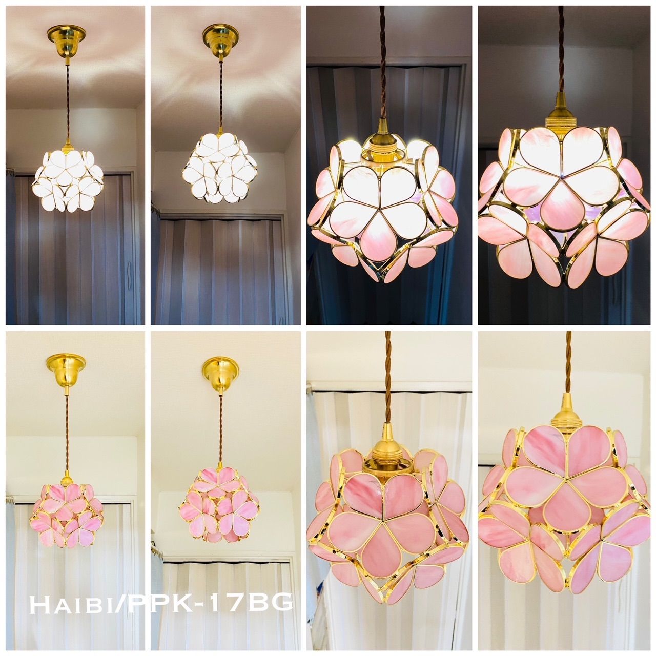 天井照明 Haibi/PPK ペンダントライト ハイビ カットガラス ランプ