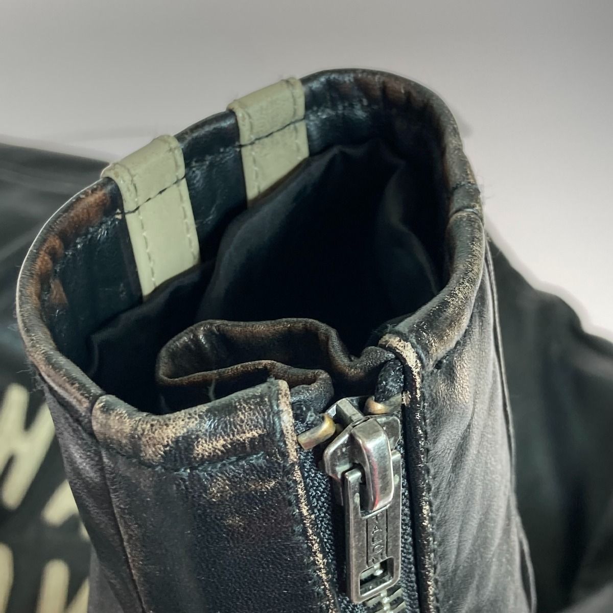 ◎◎HARLEY-DAVIDSON ハーレーダビッドソン スリーブストライプ レザー 