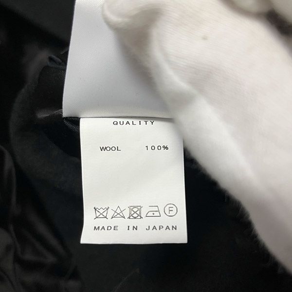 新品】JULIUS 20SS ノーカラー 比翼 コート 3 ジャケット/アウター
