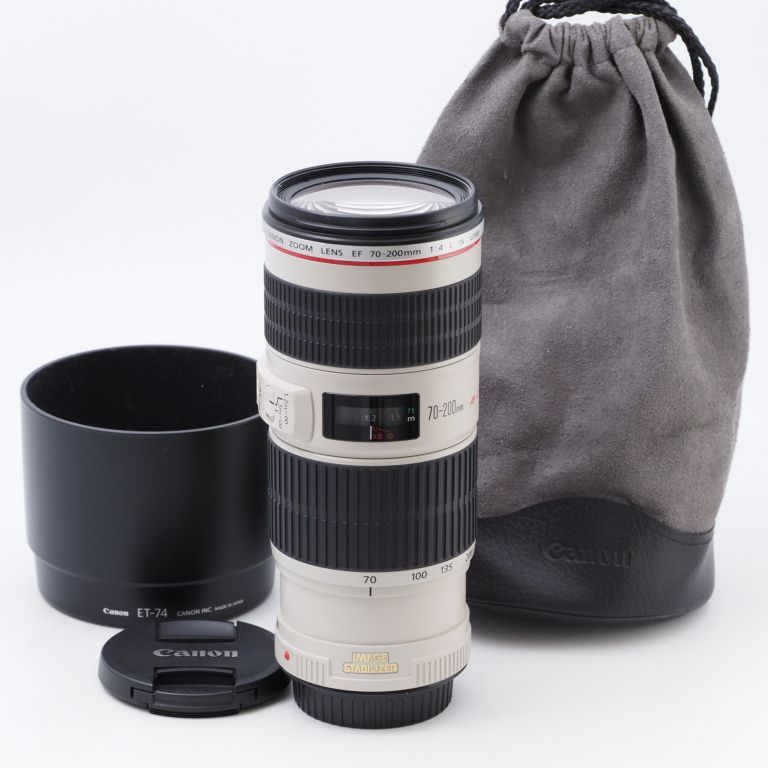 Canon キヤノン 望遠ズームレンズ EF70-200mm F4L IS USM フルサイズ対応