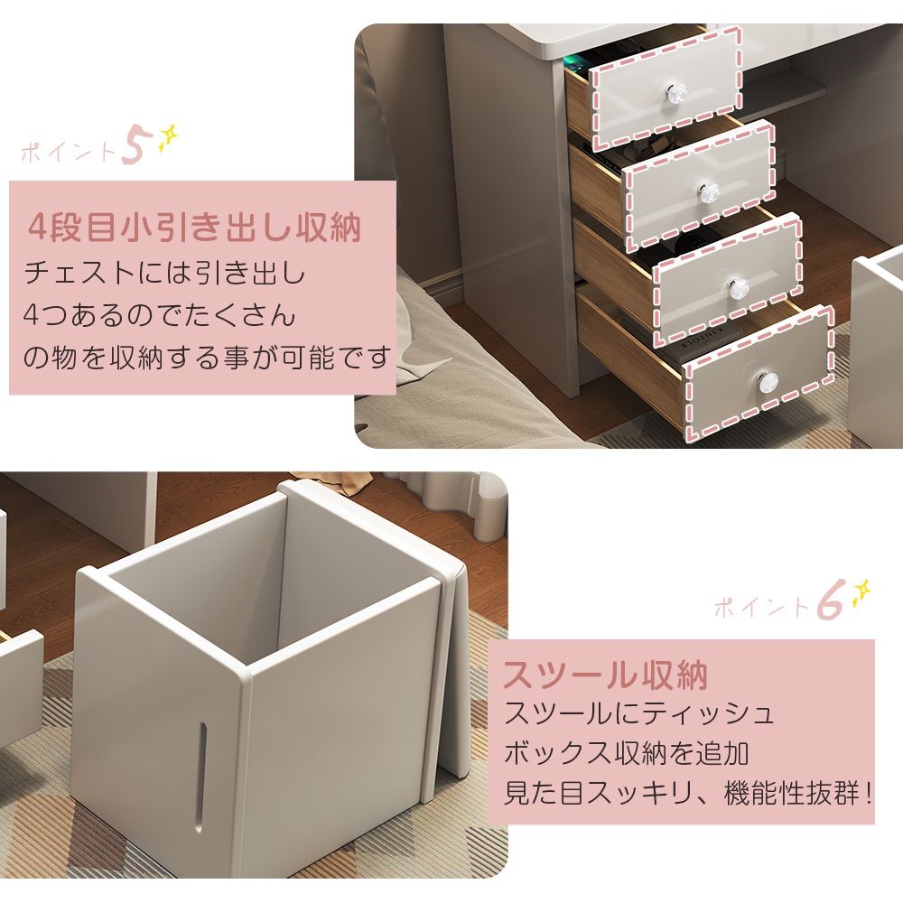 3色 10段階明るさ調整