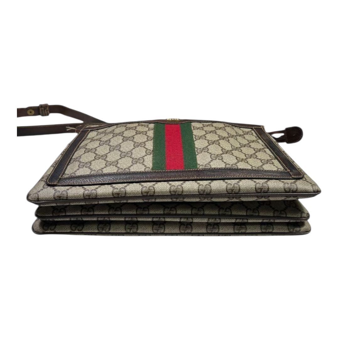 GUCCI グッチ ショルダーバッグ シェリーライン GG柄 メンズ レディース ユニセックス PVCレザー DECORATOM_COM_BR