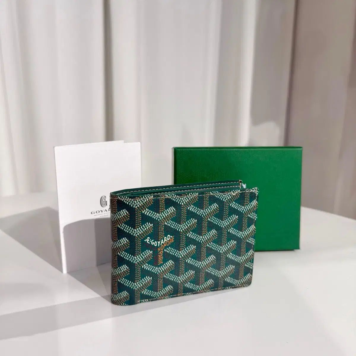 正規品 Goyard(ゴヤール) ゴヤール ヴィクトワール グリーン 二