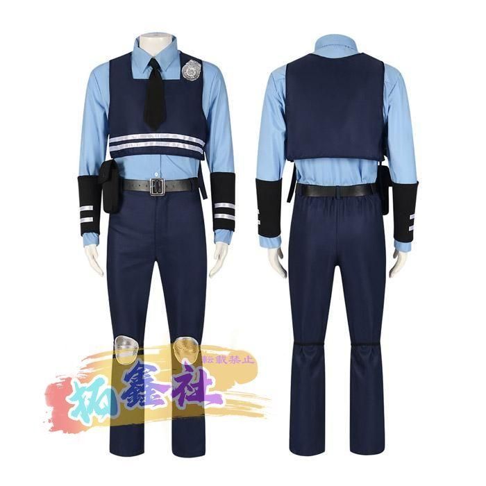ディズニー ズートピア ジュディホップス 警察官 コスプレ衣装 コスチューム