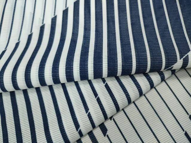 平和屋着物＊夏物 色無地 絽 草花紋紗 留紺色 正絹 逸品 AAAZ2021st