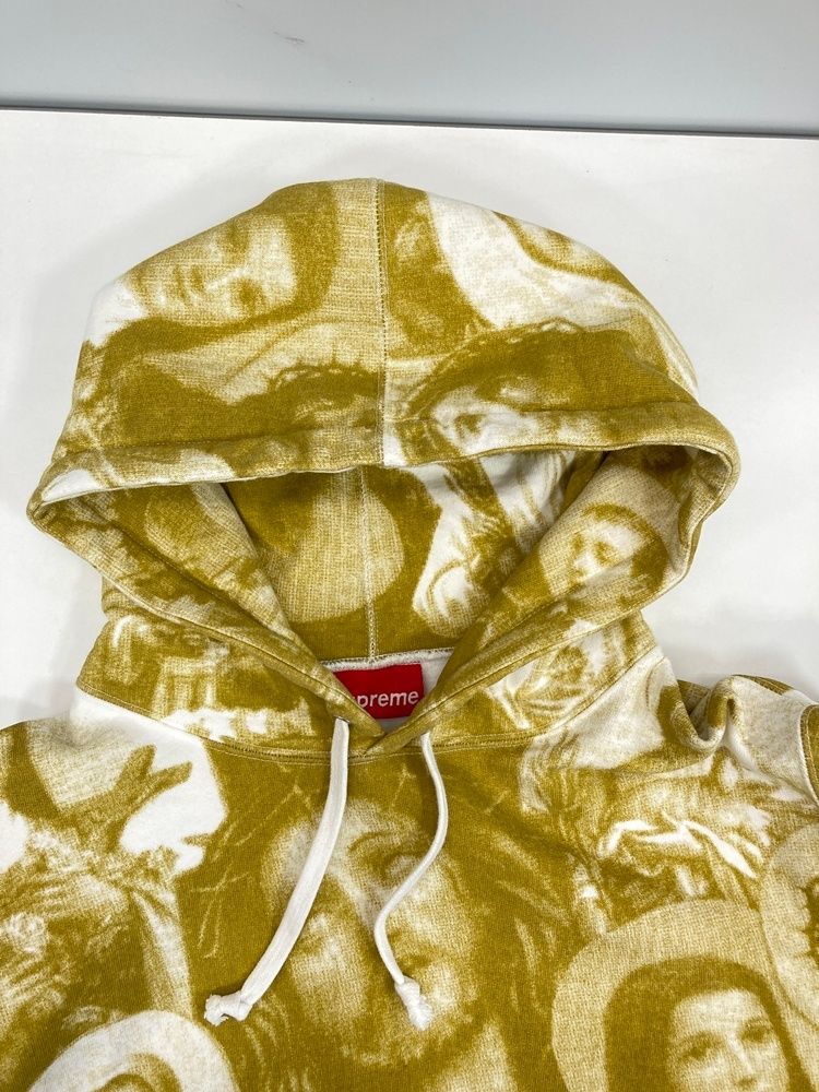 シュプリーム SUPREME Jesus and Mary Hooded Sweatshirt Gold