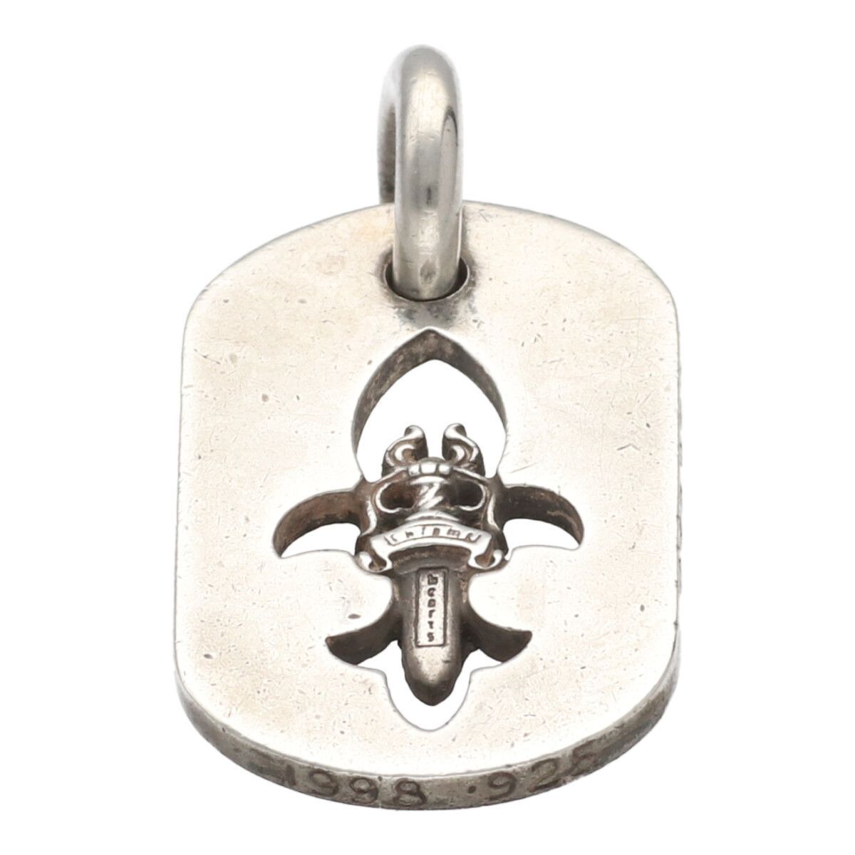 クロムハーツ カットアウトフレアニーダガードッグタグ【スモール  