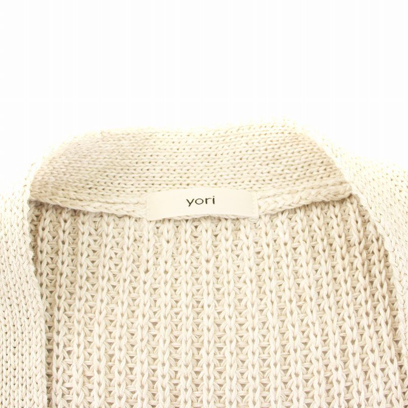 ヨリ yori 22SS シャーベット カーディガン YR2231-040SP ニット