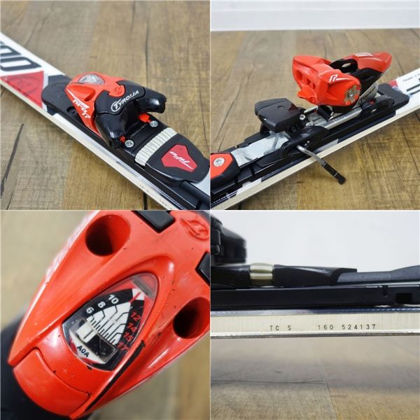 OGASAKA TCスキー板 バインディング付き