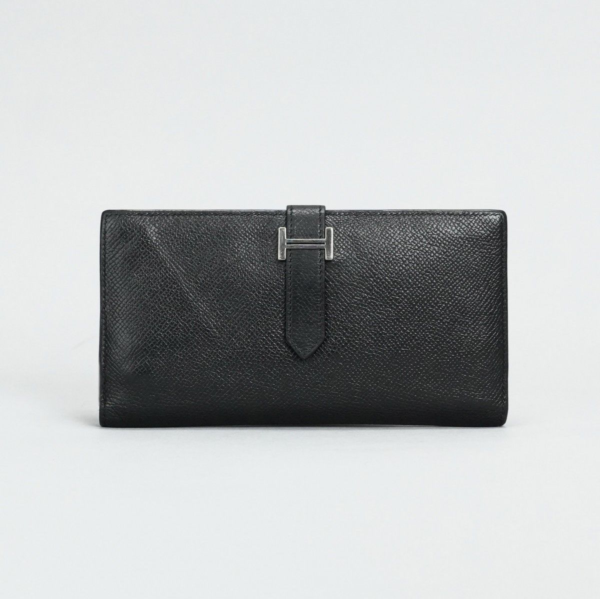 HERMES エルメス べアン スフレ エプソン 黒 ブラック モノクローム