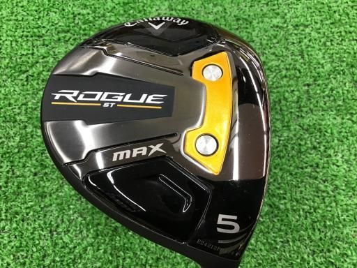 キャロウェイ ROGUE ST MAX 5W フェアウェイウッド FW 純正特注シャフト フレックスS メンズ 男性用 右利き 右用 Bランク ゴルフクラブ