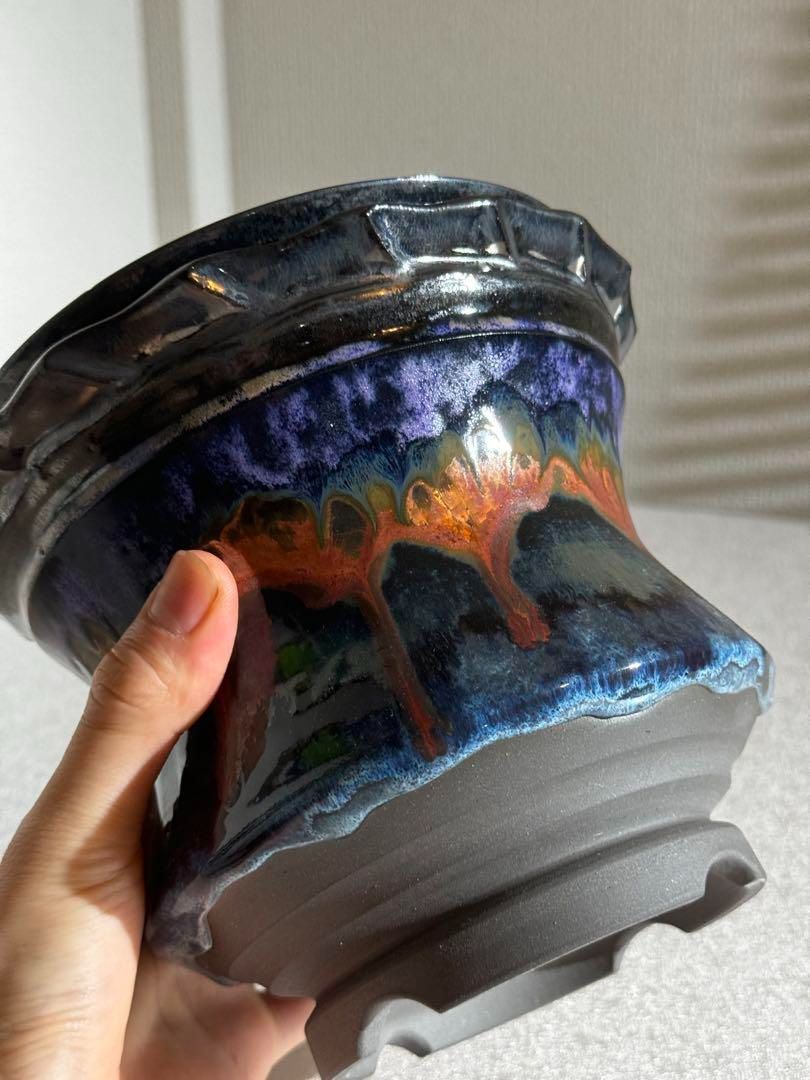 HIUCHI 闇炎植物鉢 カタチ製作所