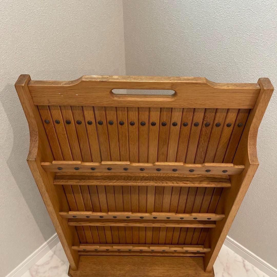 カリモク カントリー調 スリッパラック 昭和レトロ アジアンテイスト MARWIL-DEMENAGEMENTS_CH