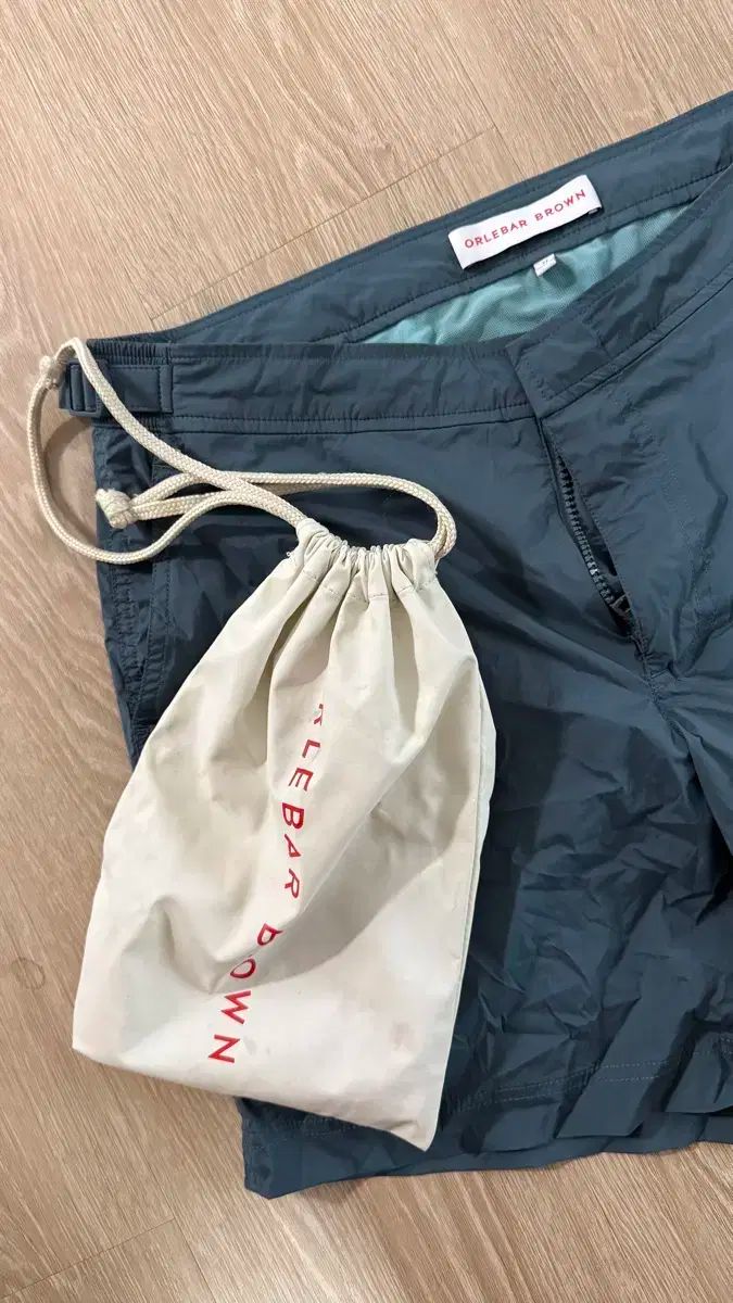 オールレバブラウン 水着 ハーフパンツ 32