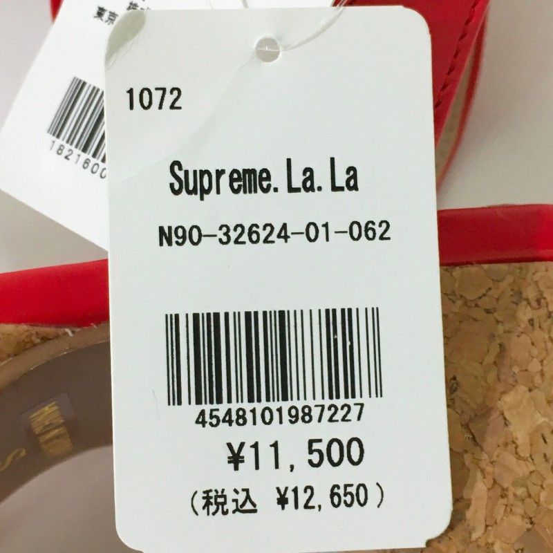 29401】 新古品 Supreme.La.La. シュープリームララ サンダル 靴