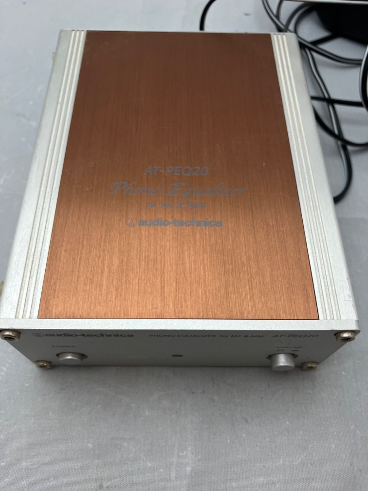 audio-technica AT-PEQ 20 フォノイコライザー