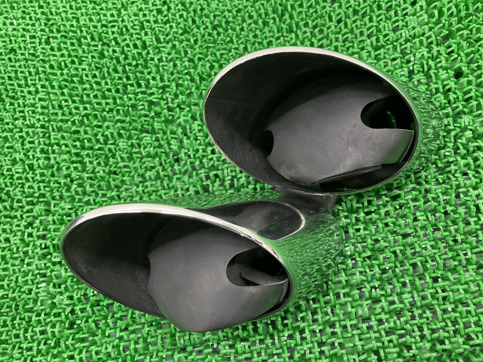 汎用50.8mm 異形デザイン スリップオンマフラー/ステンレス