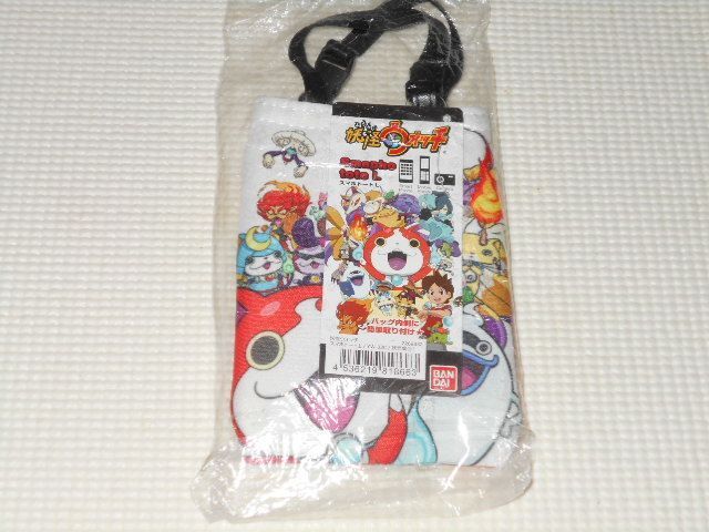 妖怪ウォッチ スマホトート L バッグ内側に簡単取り付け☆新品未開封 