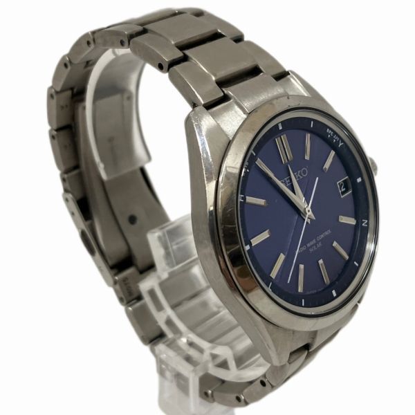 ジャンク品SEIKO BRIGHTZ 7B24-0BH0 電波ソーラー 腕時計