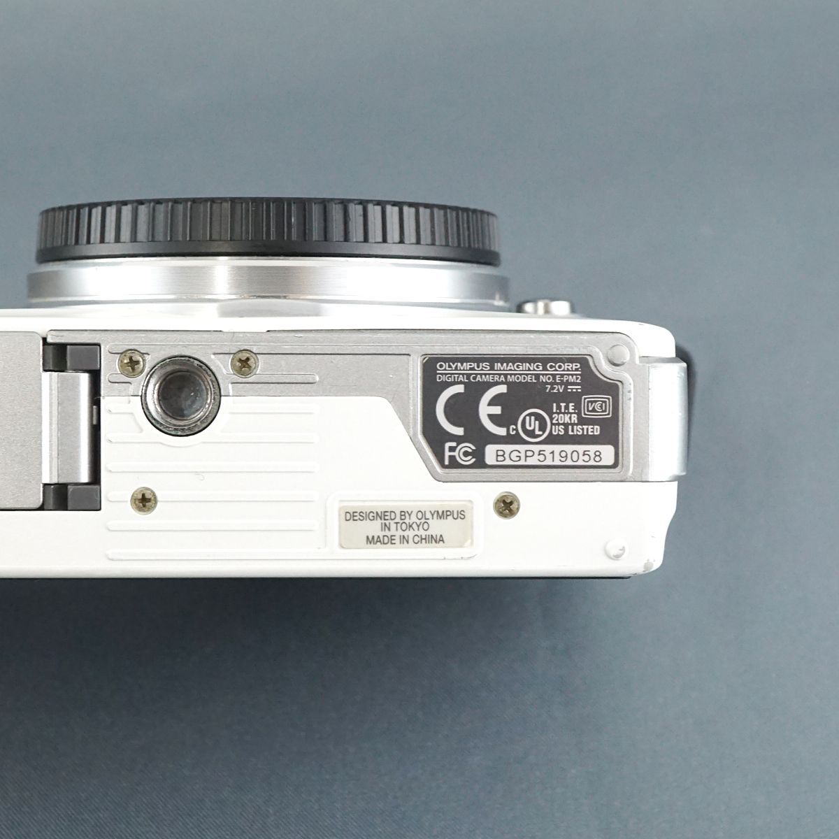 OLYMPUS - OLYMPUS PEN mini E-PM2 ボディ USED品 ミラーレス一眼 本体＋バッテリー マイクロフォーサーズ ホワイト 完動品 中古 CP6407 OLYMPUS PEN mini E-PM2 ボディ USED品 ミラーレス一眼 本体＋