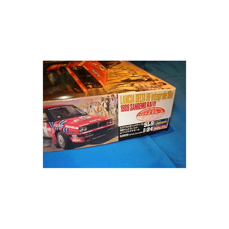 ハセガワ 1/24 ランチャデルタ インテグラーレ 16V 1989 サンレモラリー ハイテクデカール