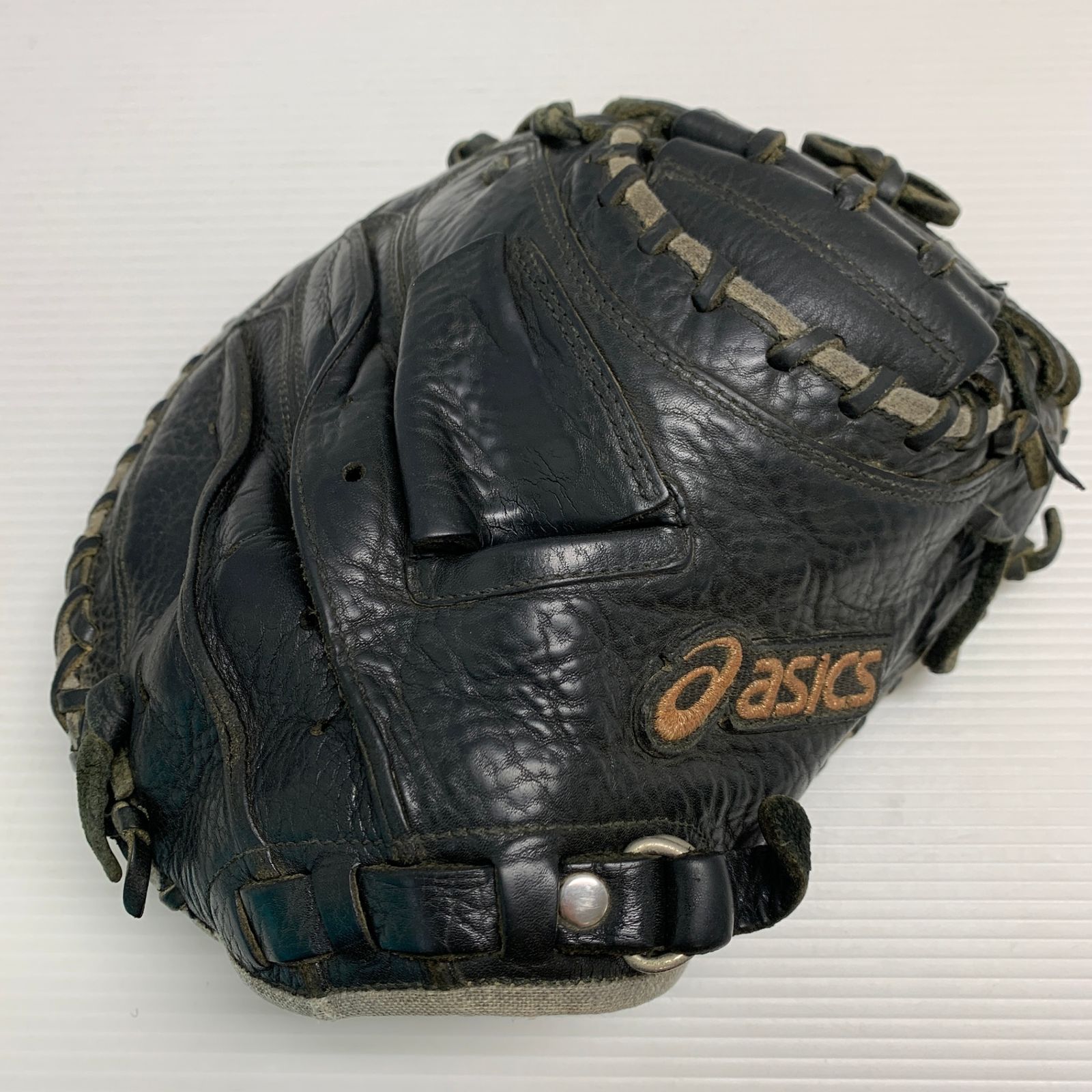 アシックス asics 少年軟式 子ども キャッチャーミット 捕手 グローブ グラブ 右投げ 野球 6328