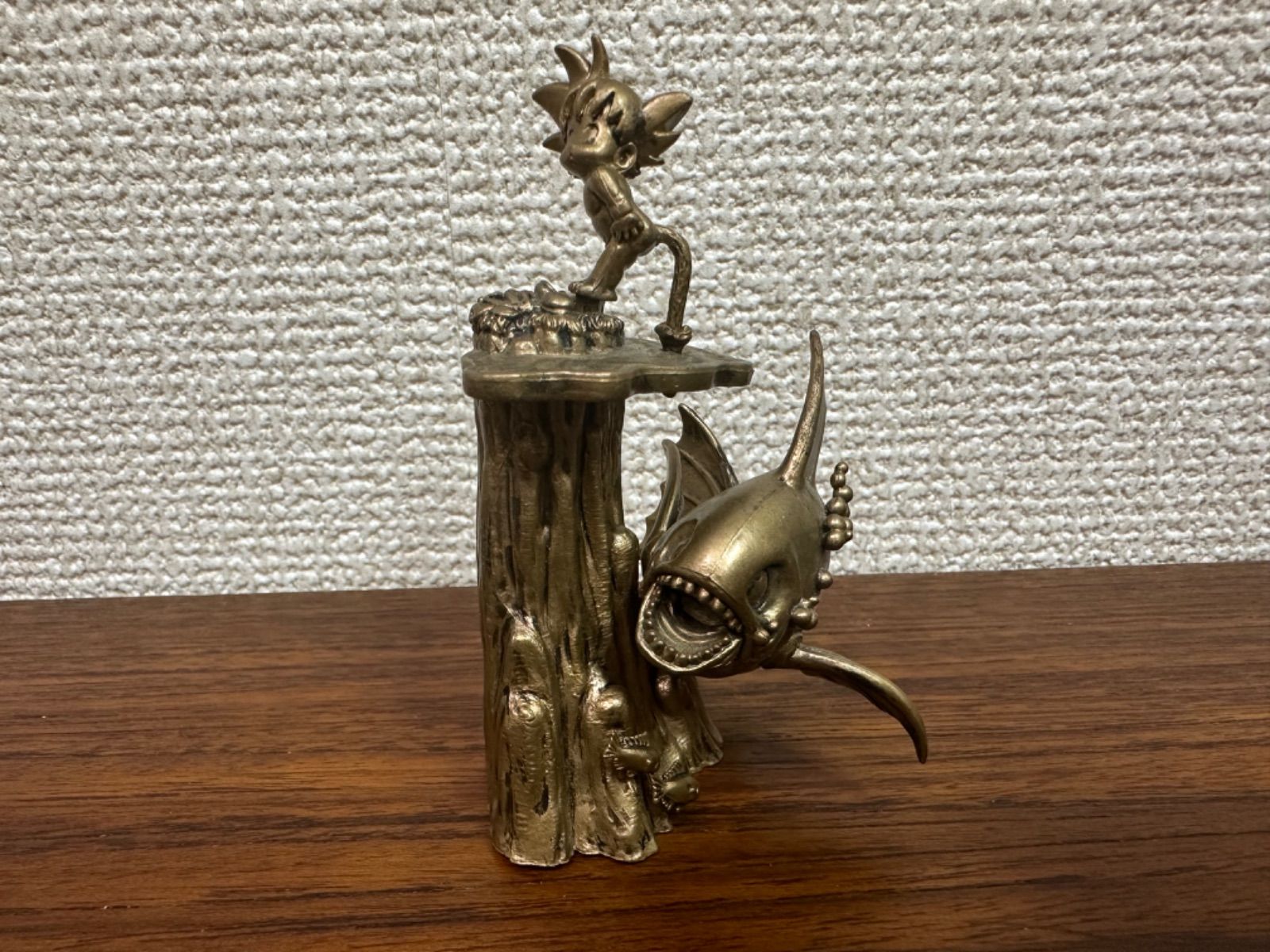 ドラカプ 孫悟空＆怪魚 ブロンズ版 ドラゴンボールカプセル フィギュア 