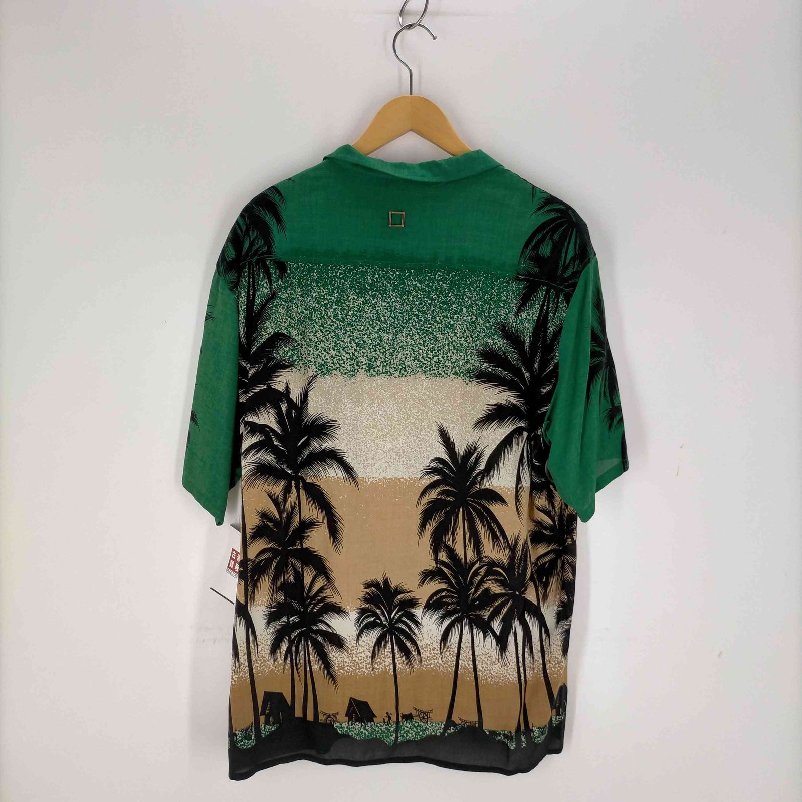 ウーヨンミ WOOYOUNGMI レーヨンオープンカラーアロハシャツ