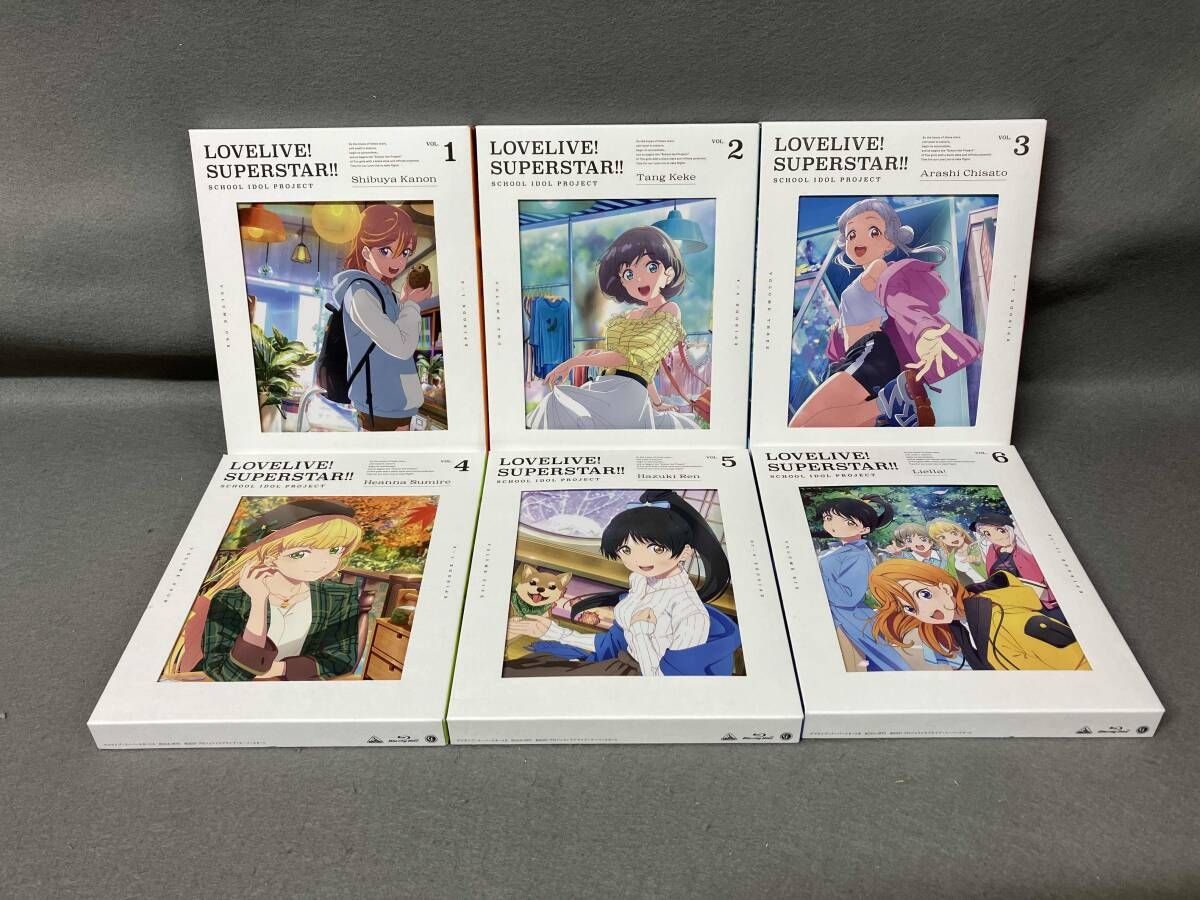 全6巻セット]ラブライブ!スｰパｰスタｰ!! 1~6(特装限定版)(Blu-ray