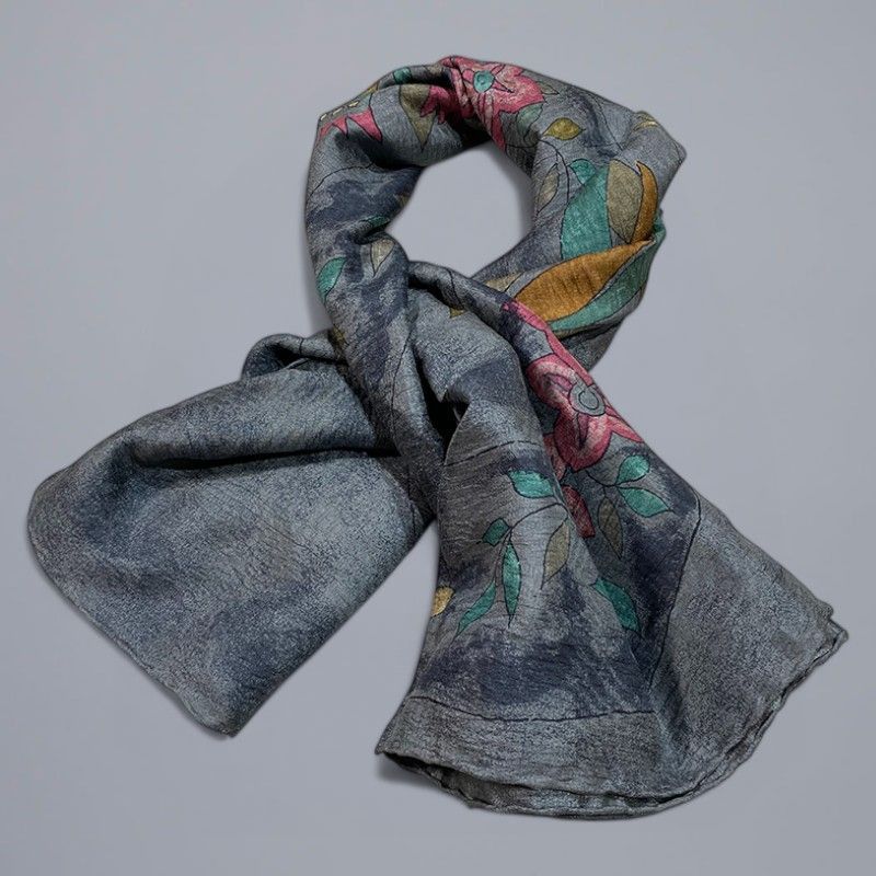 アルマーニ 大判スカーフ 未使用 GIORGIO ARMANI シルク ストール