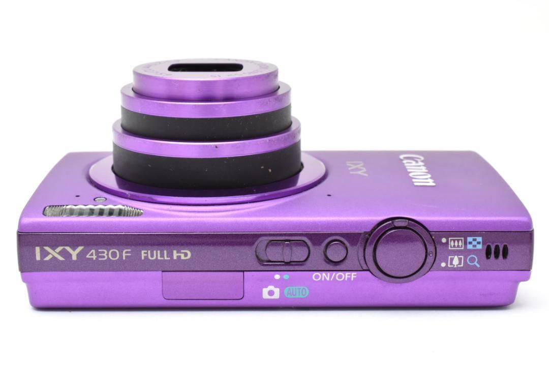 540 Canon キャノン IXY 430F パープル デジタルカメラ Canon IXY 430F