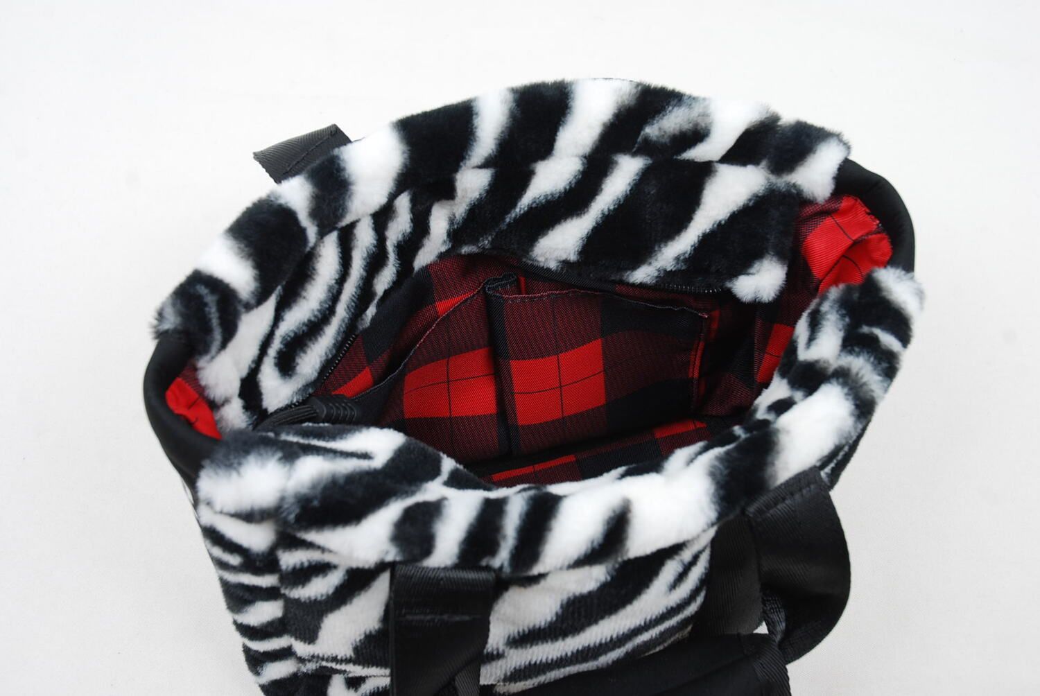 パーリーゲイツ　カートバッグ　ゼブラ柄★新品未使用 フェイクファー カートバッグ ＜ゼブラ柄＞ (UNISEX)｜PEARLY