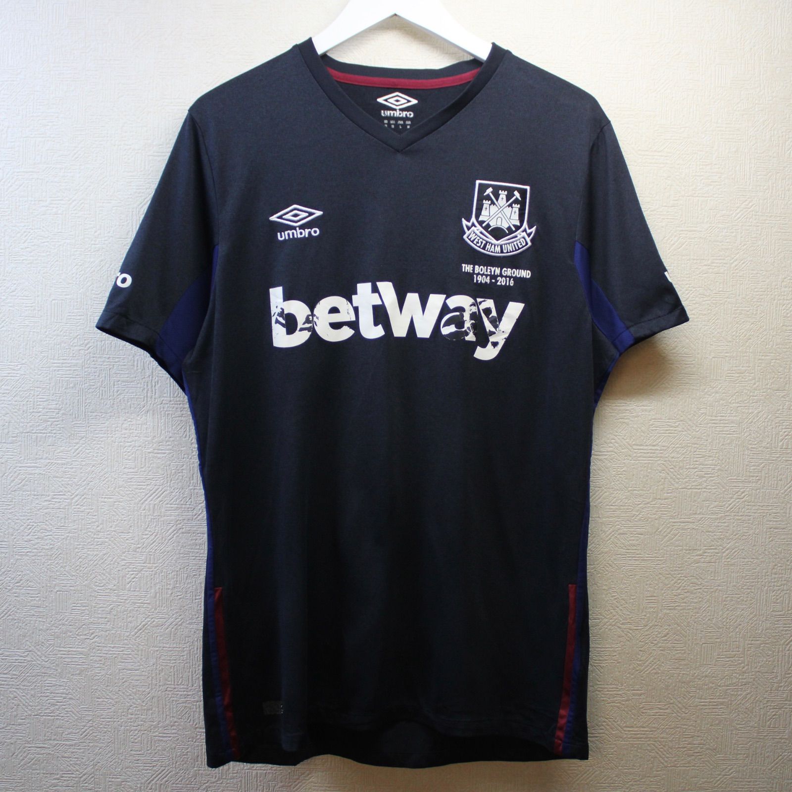 UMBRO - ウエストハム　2015/16 1st　新品タグ付き UMBRO アンブロ West Ham United FC ウェストハム サッカー