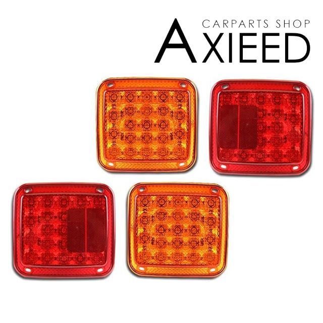 デコトラ キャンター テール 吊り下げ 角テール 小型 ステー 2トン 軽