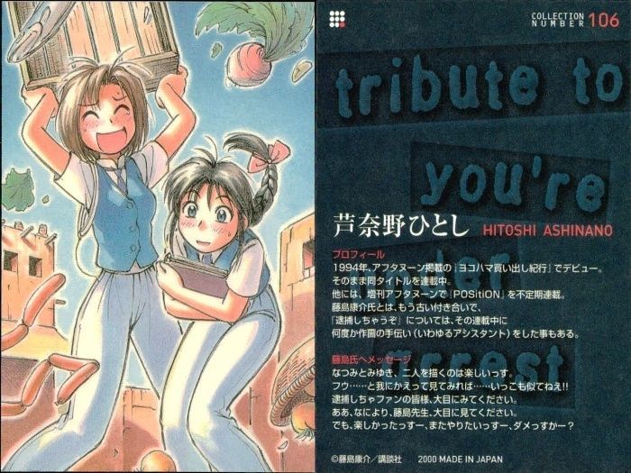 逮捕しちゃうぞ 藤島康介 レア カード No.100～No.108 9枚