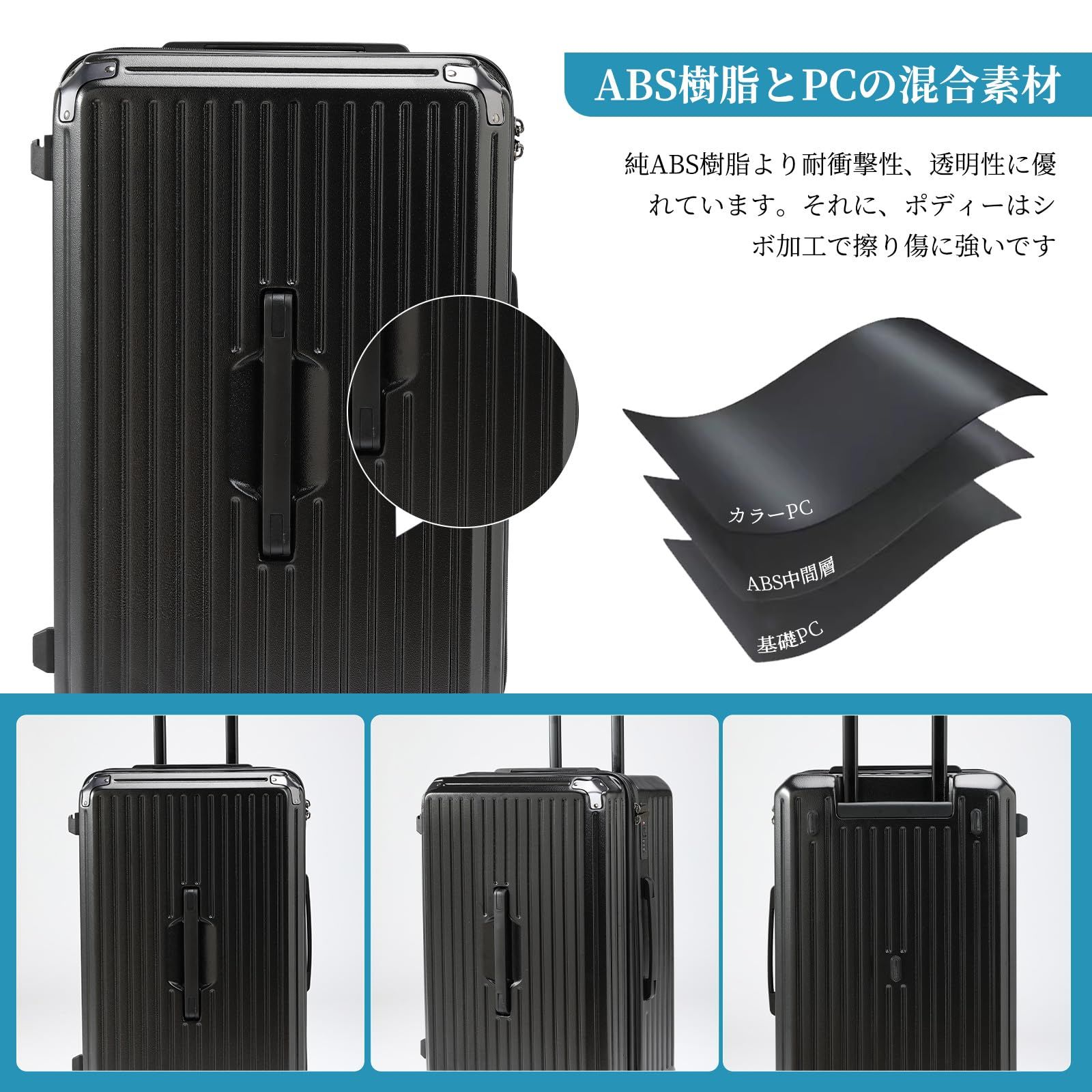  荷物 トロリースーツケース 女性 軽い 軽い!軽い!大容量 回転自在のキャスター 5輪キャスター ダイヤルロック 出張 Oritatanda 留学用スーツケース スーツケース キャリーバッグ その他 旅行かばん 小分けバッグ