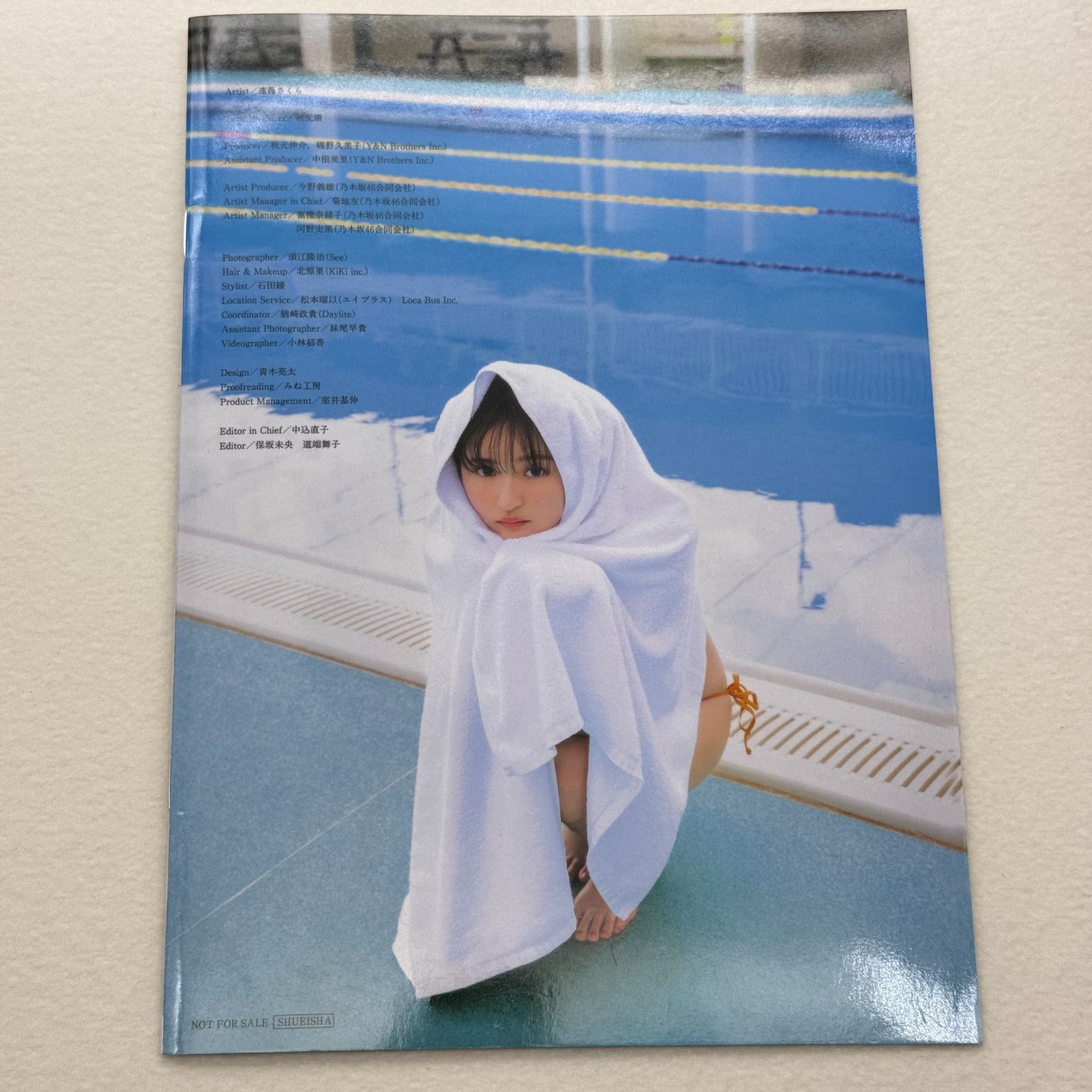 乃木坂46 遠藤さくら 1st写真集 『可憐』 アザーカット ミニブック 当選品