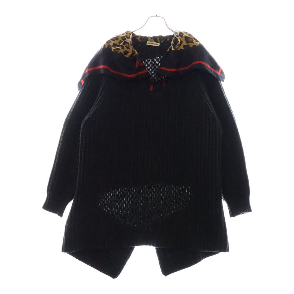 BALENCIAGA (バレンシアガ) Wool Knit Sweater シルクスカーフ 
