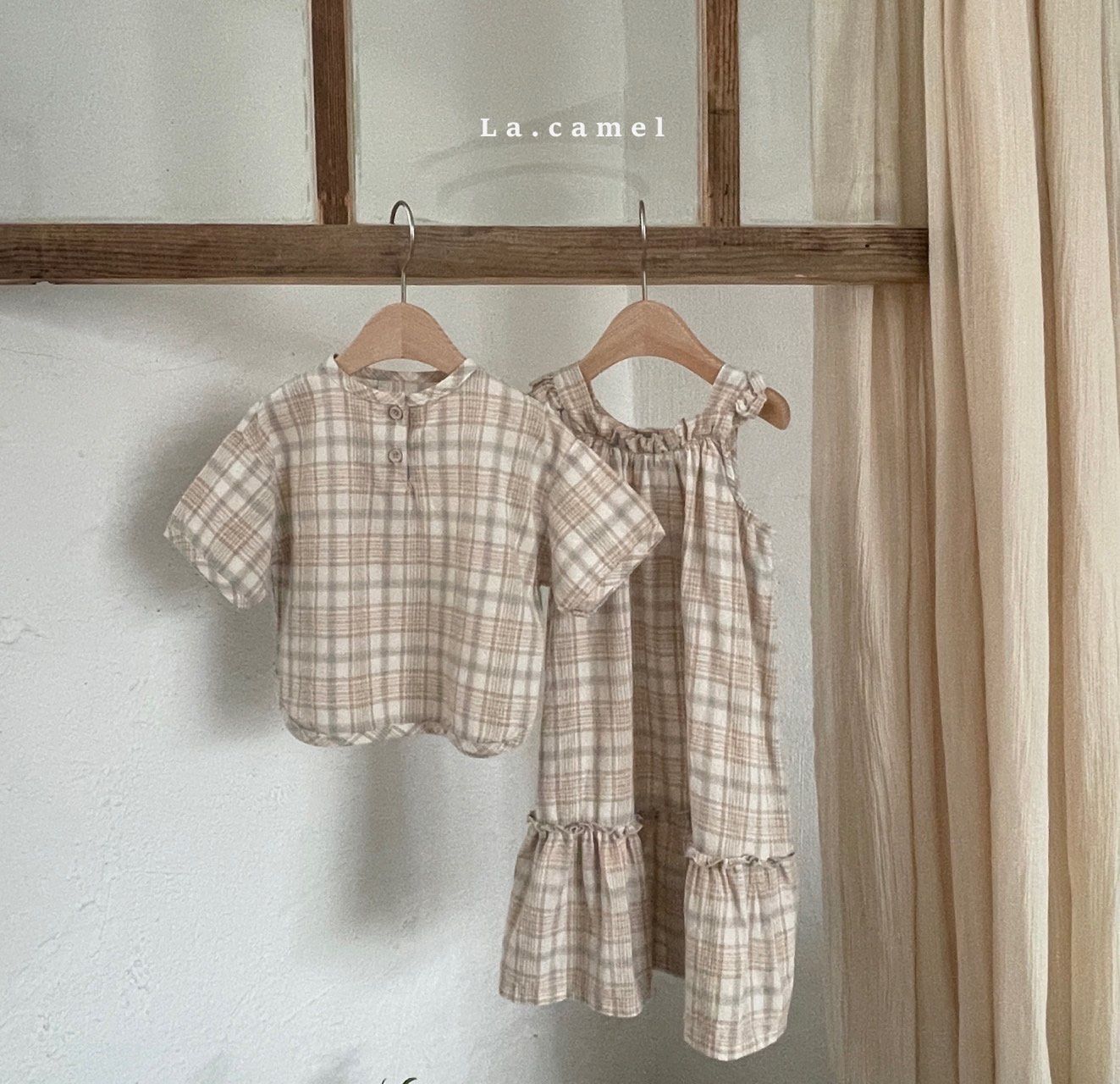 【韓国子供服】la camel   reve bebe shirt