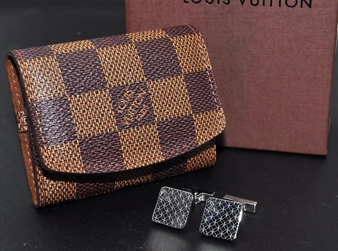 LOUIS VUITTON シルバー カフリンクス カフスボタン 楽天市場】ルイヴィトン カフス メンズ カフリンクス LV