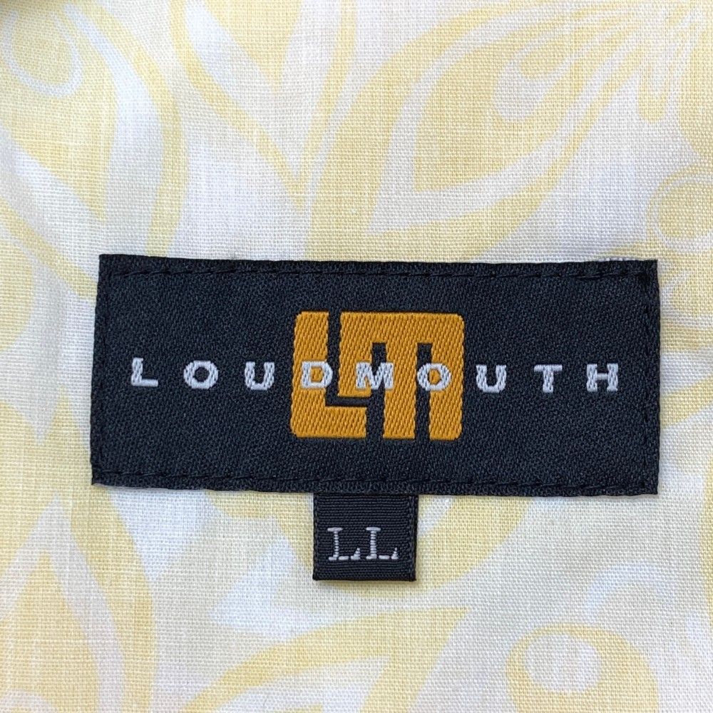 サイズ：LL LOUD MOUTH ラウドマウス  インナー付　スカート スクリブルハーツ ネイビー系 [240101449869] ゴルフウェア レディース ストスト LOUD MOUTH ラウドマウス インナー付 スカート スクリブルハーツ