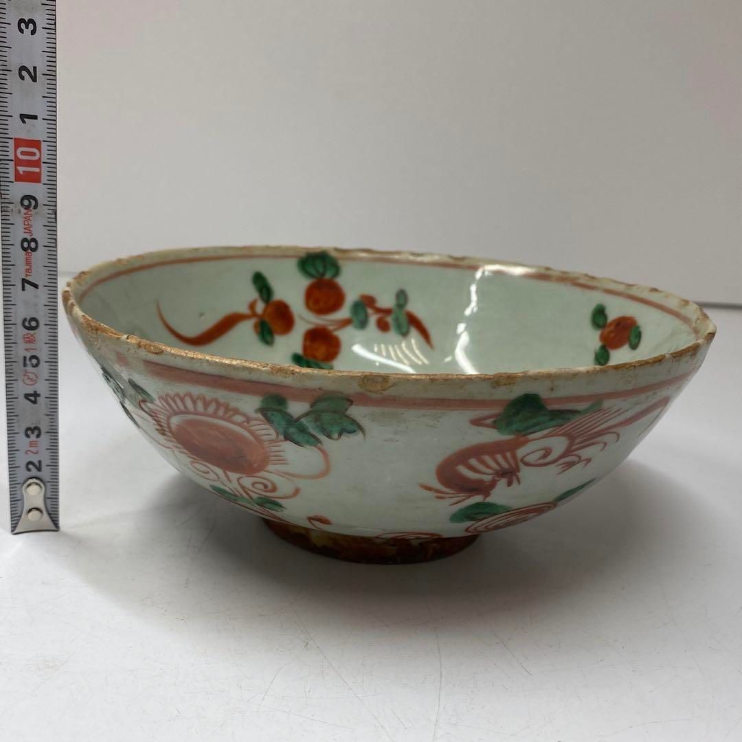 ・中国明時代　呉須赤絵鉢　トヒチサ　東さ5-0807① 中国明時代 呉須赤絵鉢 トヒチサ 東さ5-0807① - メルカリ