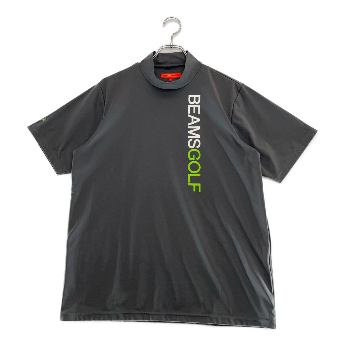 中古 メンズ ビームスゴルフ BEAMSGOLF 半袖シャツ M 濃グレー モック