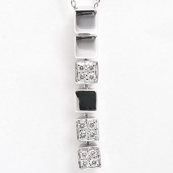Rugiada ルジアダのK18ネックレス 750 YG ルジアダ RUGIADA ダイヤモンド 0.219ct ネックレス 1粒