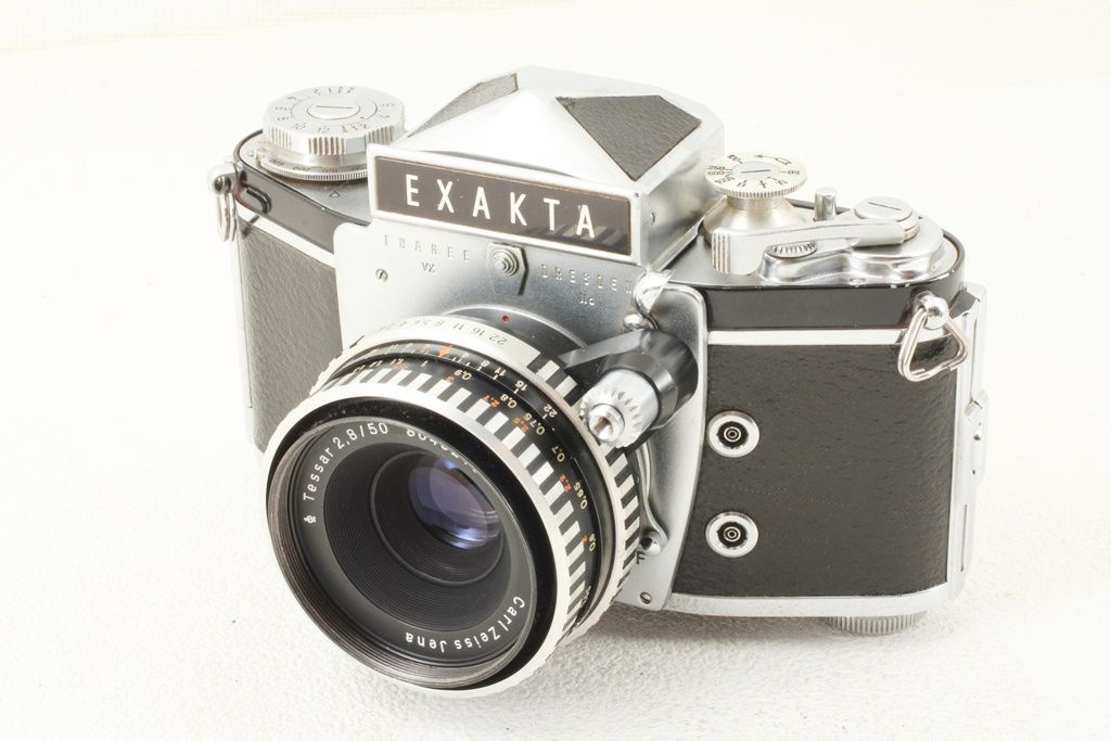 カメラ 格安 EXAKTA エキザクタ IHAGEE DRESDEN VX IIa Tessar 50/2.8