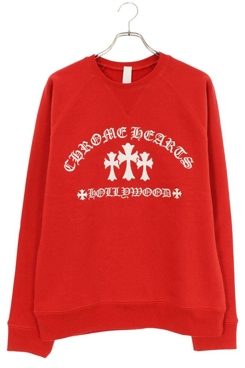 A to J【新品】トリプルクロス 7-11 CREW バックロゴM クロムハーツ U SAILIN ON CREW ラベル付きトリプルクロスロゴ