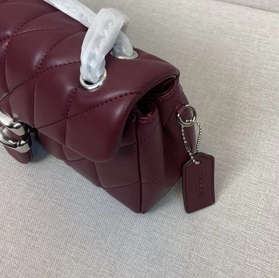OACH コーチ CP150 ワインレッド ショルダーバッグ - メルカリ