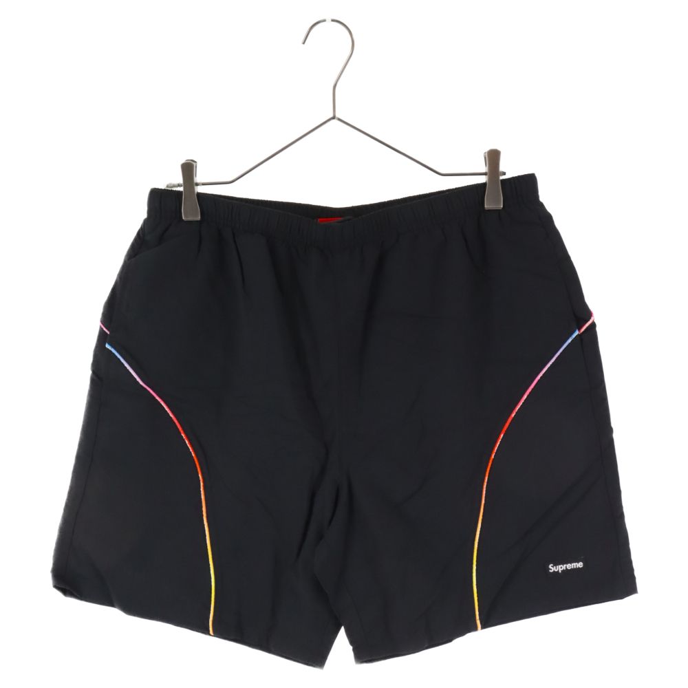 SUPREME (シュプリーム) 21SS Gradient Piping Water Short ショーツ ハーフ パンツ 水着 ブラック -  メルカリ