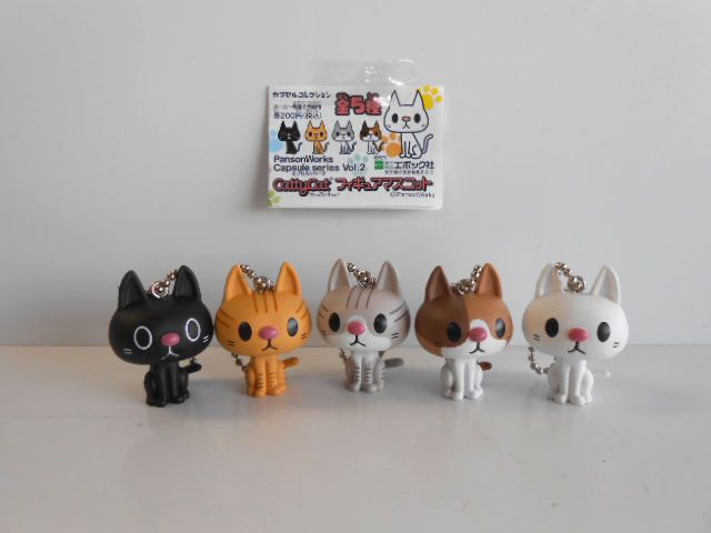 ♯Joi31EzキャッティキャットCattyCatフィギュアマスコット5種
