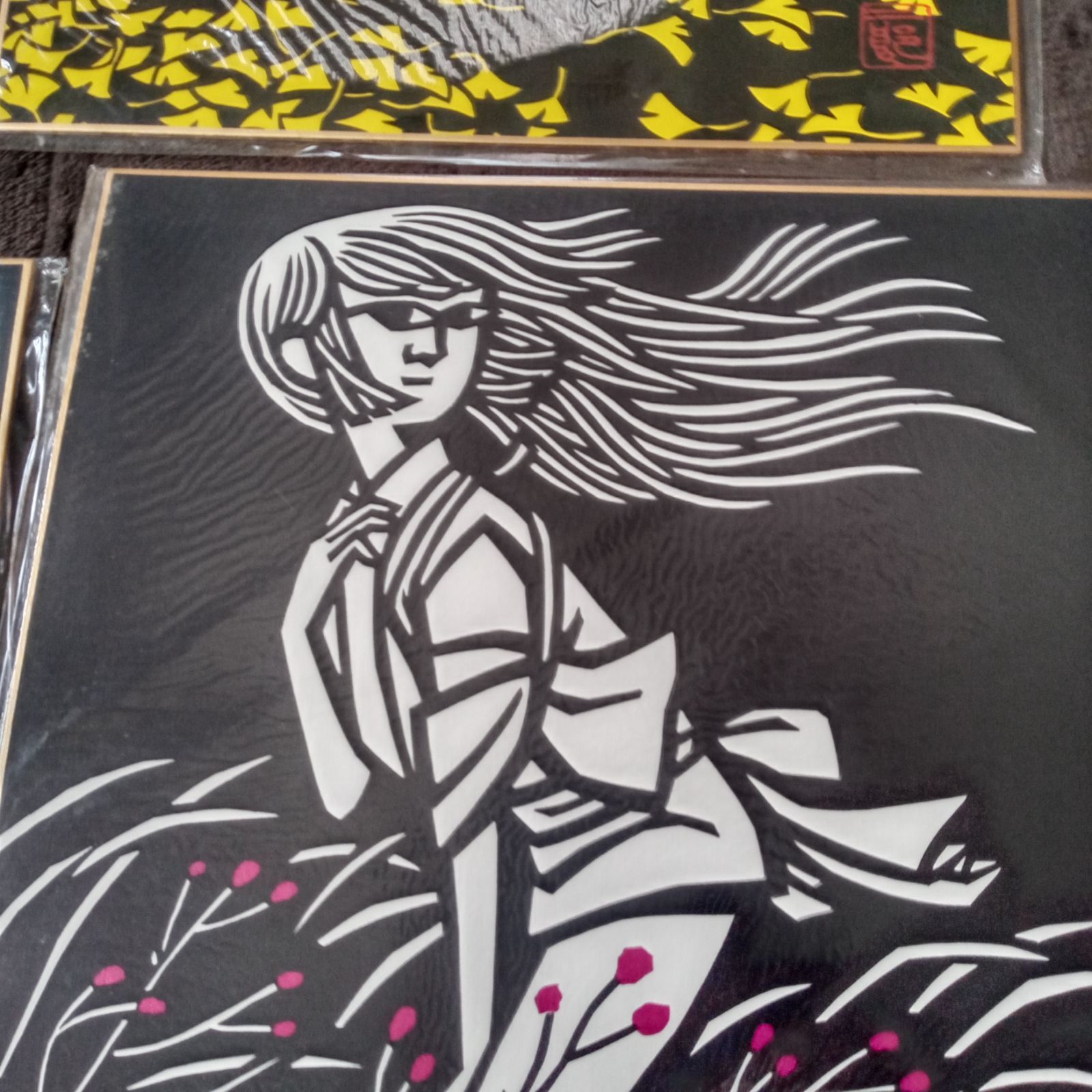 滝平二郎　色紙 Amazon.co.jp: 滝平二郎 切り絵 色紙 : ホビー